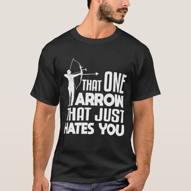 Funny Archery Archer T-Shirt (Front)