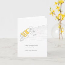 Funny Architect Construction Engineer Greeting