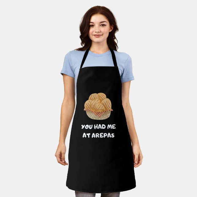 Funny Arepas Quote  Apron (Worn)