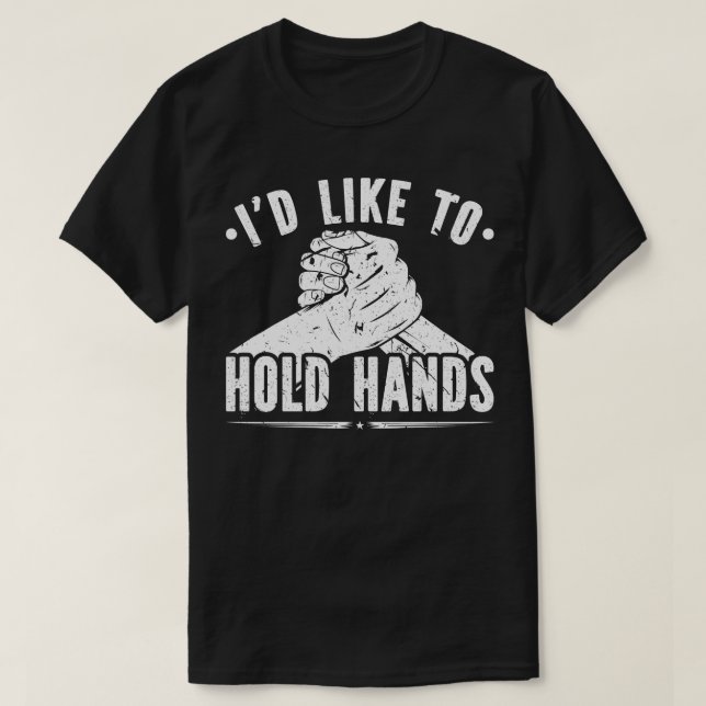 Funny Arm Wrestling 1 T-Shirt (Design Front)
