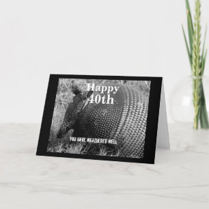 funny armadillo birthday card humour