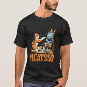 Funny Art Teacher Appreciation Gift - Picatsso - C T-Shirt