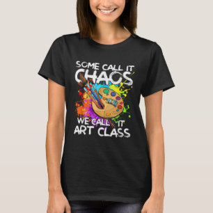 Funny Art Teacher Design For Men Women Teacher App T-Shirt