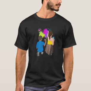Funny Artist Cool Design For Painter Art Teacher A T-Shirt