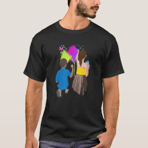 Funny Artist Cool Design For Painter Art Teacher A T-Shirt