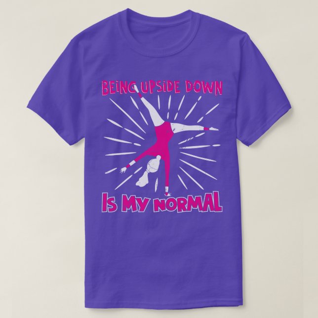 Funny Artistic Gymnastics Gymnast Gift  T-Shirt (Design Front)