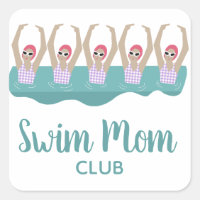 Funny Artistic Synchro Swimming Swimmers Swim Mum