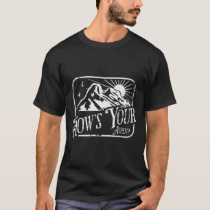 Funny Aspen Colorado Ski Skiing How's Your Aspen T-Shirt