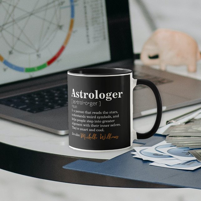 Funny Astrologer Definition Customisable Mug (Creator Uploaded)