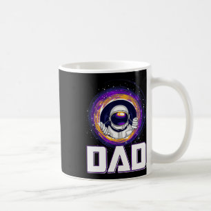 Funny Astronaut Dad Outer Space Galaxy Lover Fathe Coffee Mug