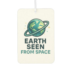 Funny Astronaut Planets Car Air Freshener