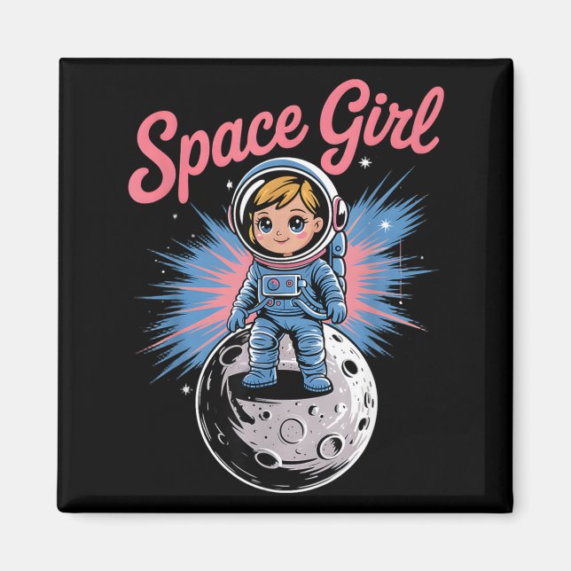 Funny Astronomy Astrophysics Astronauts for Women Magnet (Front)