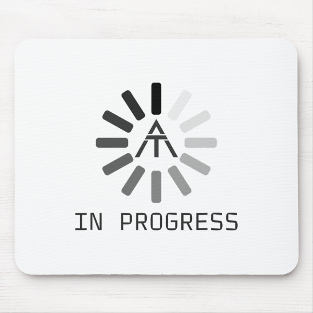 Funny At (appalachian Trail) In Progress  Mouse Pad (Front)