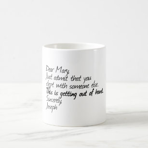Funny atheist design coffee mug