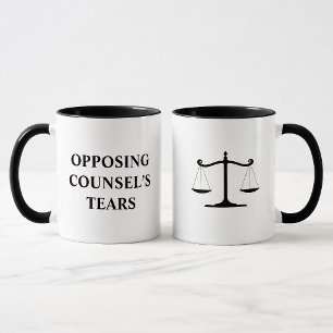 Funny Attorney Mug Law Office Gift for Lawyers