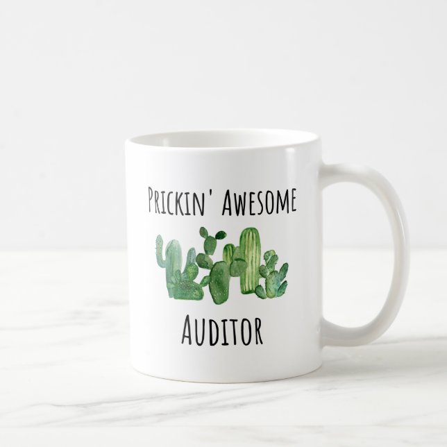 Funny Auditor Appreciation Thank You Gift Idea Coffee Mug (Right)