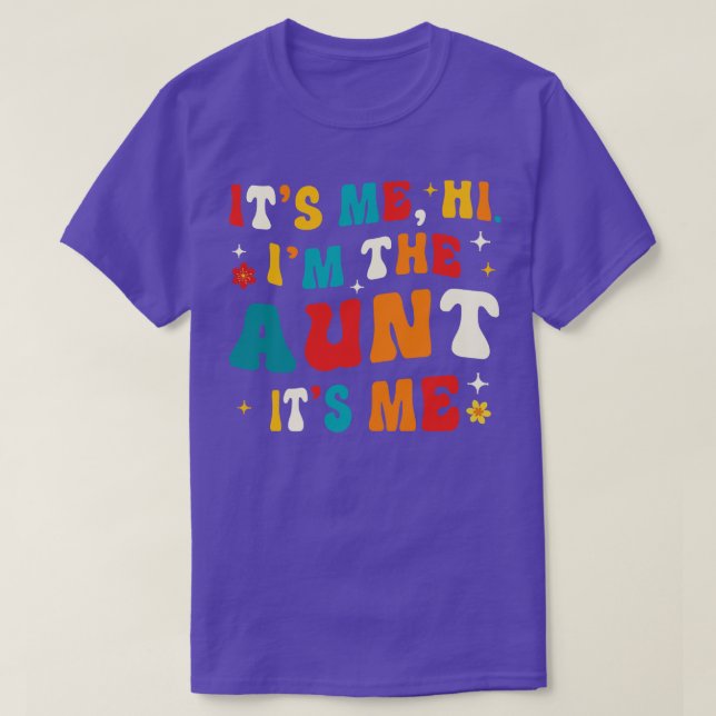 Funny Aunt Gifts Cool Aunt T-Shirt (Design Front)
