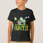 Funny Auntie Birthday Boy Tractor Farm Truck Match T-Shirt<br><div class="desc">Funny Auntie Birthday Boy Tractor Farm Truck Matching</div>
