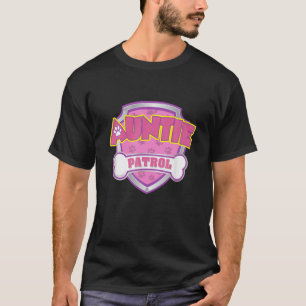 Funny Auntie Patrol - Dog Mum, Dad For Men Women T-Shirt