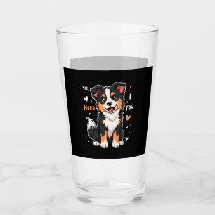 Funny Australian Shepherd Mom Gifts Aussie Yes I H Glass