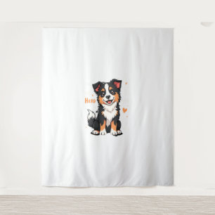 Funny Australian Shepherd Mom Gifts Aussie Yes I H Tapestry