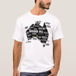 Funny Australian T-Shirt<br><div class="desc">Funny Aussie T shirts for anyone who's planning to visit Australia and all of the dangerous critters in Australia.If you're after spoof Aussie Tees to show off your British humor these are for you.</div>