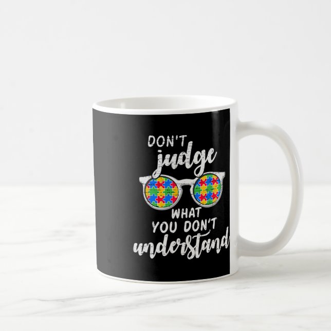 Funny Autism Awareness  Coffee Mug (Right)