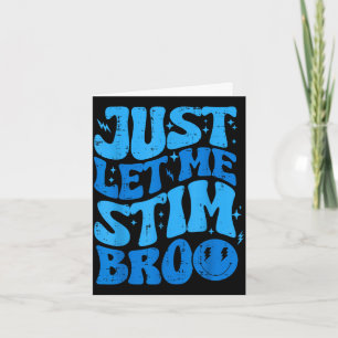 Funny autism awareness kids boys youth card