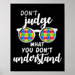 Funny Autism Awareness Poster