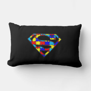 Funny Autism Awareness Superhero T-Shirt170  Lumbar Cushion
