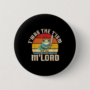 Funny Autism Awareness Support Twas The Tism M Lor 6 Cm Round Badge