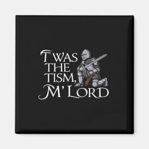 Funny Autism Awareness Support Twas The Tism M Lor Magnet