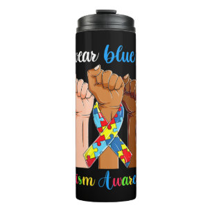 Funny Autism Awareness Tshirt For Men, Women & Kid Thermal Tumbler