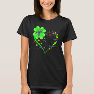 Funny Autism C  Autism Mom Boy St Patrick's Day T-Shirt