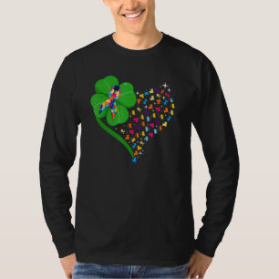 Funny Autism C Autism Mum Boy St Patrick's Day T-Shirt