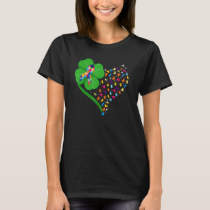 Funny Autism C Autism Mum Boy St Patrick's Day T-Shirt