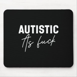 Funny Autism Jokes Mouse Pad