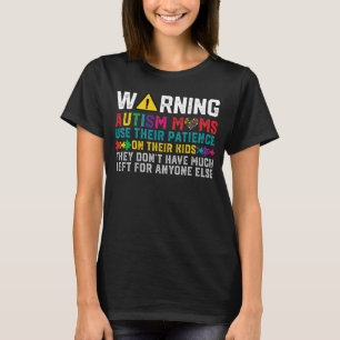 Funny Autism Mum T Shirts Autism Awareness Day
