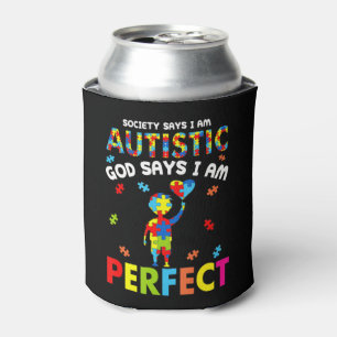 Funny Autism quotes "Society Says I'm Autistic, Go Can Cooler