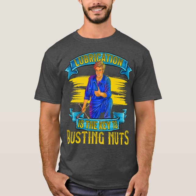Funny Auto Body Mechanic Repair Technician T-Shirt (Front)