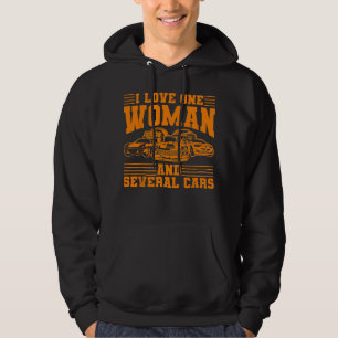 Funny Auto Mechanic Car Lover Gift Men Cool Car En Hoodie