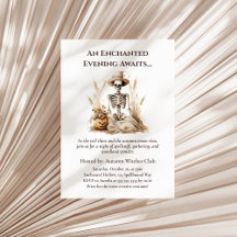 Funny Autumn Skeleton – Witchy Fall Gathering