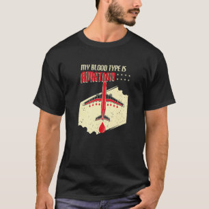 Funny Aviation Aeroplane Pilot Humour Aviator Airc T-Shirt