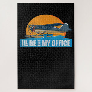 Funny Aviation Apparel Be Office Funny Pilot Gift Jigsaw Puzzle