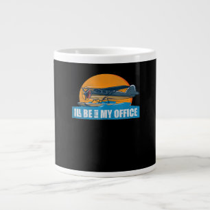 Funny Aviation Apparel Be Office Funny Pilot Gift Large Coffee Mug