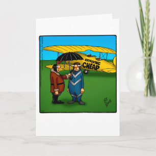 Funny Aviation History Month Greeting Card