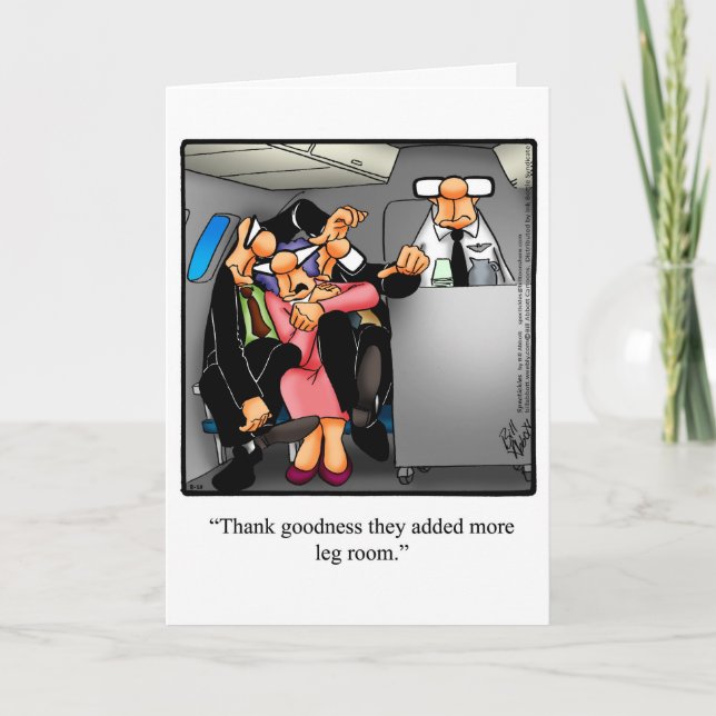 Funny Aviation History Month Greeting Card (Front)