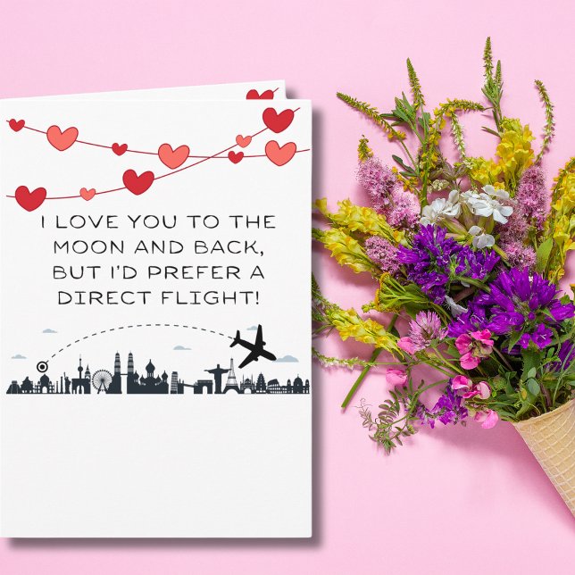 Funny Aviation,Photo,Boyfriend, Romantic Birthday Card (Creator Uploaded)