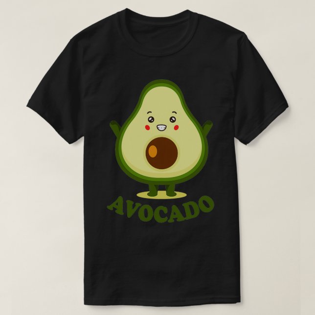 Funny Avocado 2 T-Shirt (Design Front)