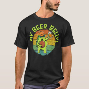 Funny Avocado Beer Belly, Guacamole For Men Women, T-Shirt